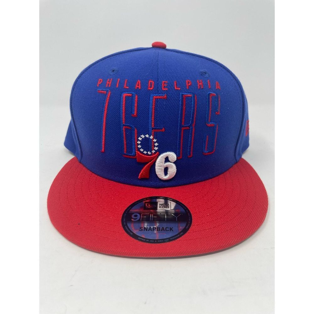 Philadelphia 76ers New Era 9Fifty Adjustable Snapback NBA‎ Hat Cap Brand NEW